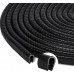 5-metre Heavy-Duty 1-2.5mm Black Grommet Edging Strip for Consumer Unit Installation  - counter display box of 25 qty